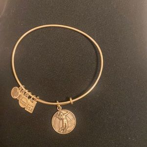 Alex and Ani volleyball bracelet